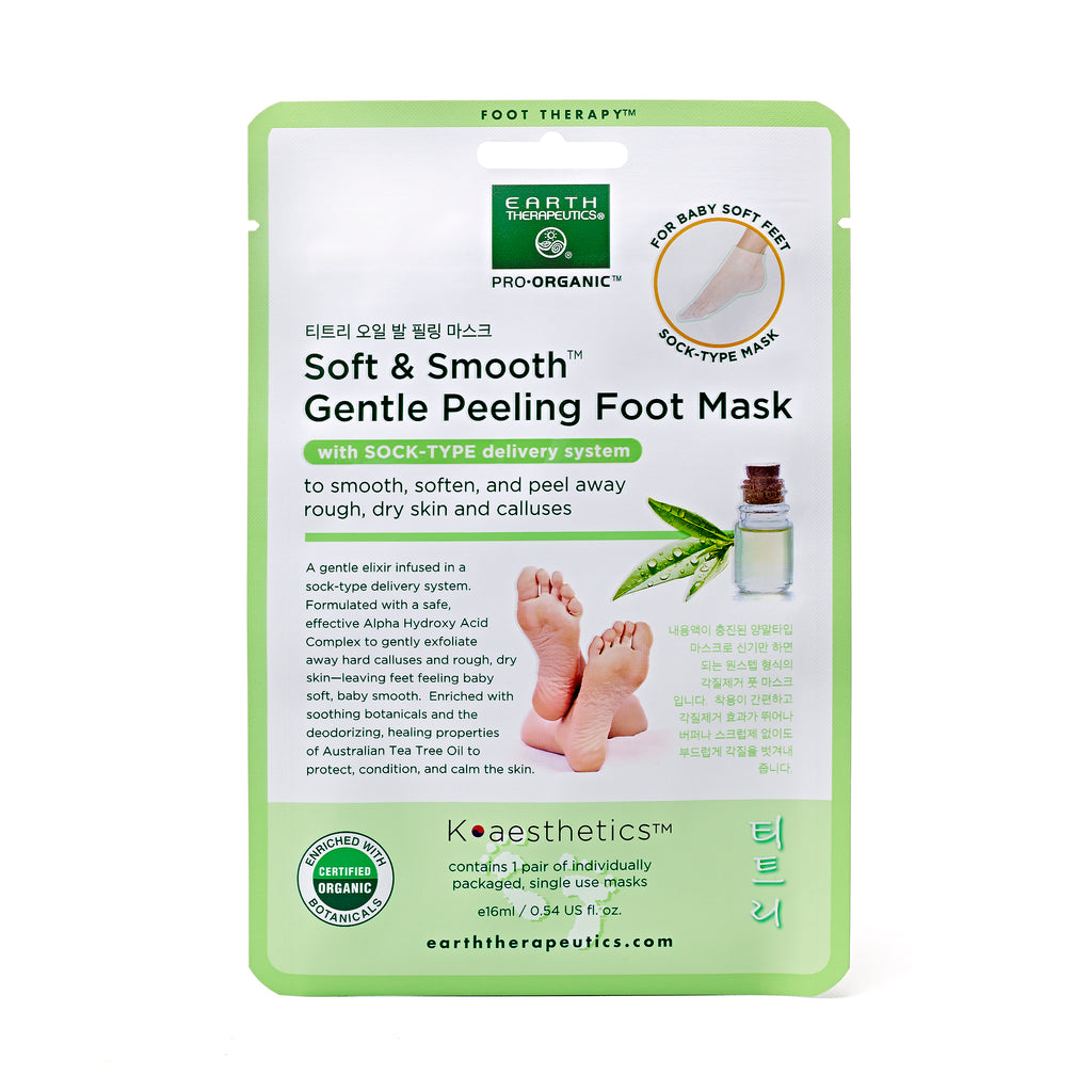 Fruit Acid Smoothing Foot Peel with plant-based alcohol