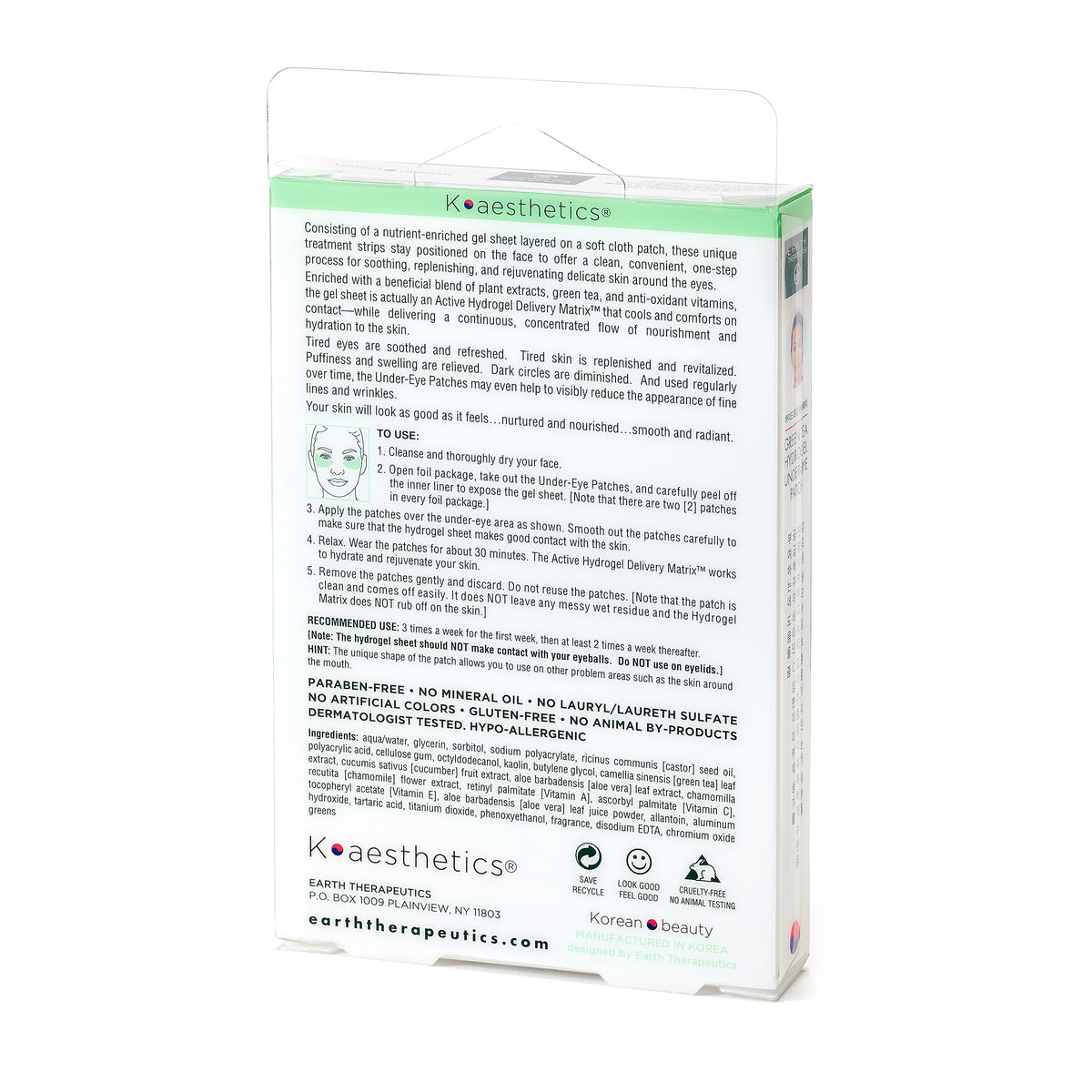 Hydrogel Eye Patches