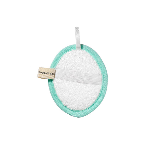 Organic Cotton Exfoliating Facial Pad - White
