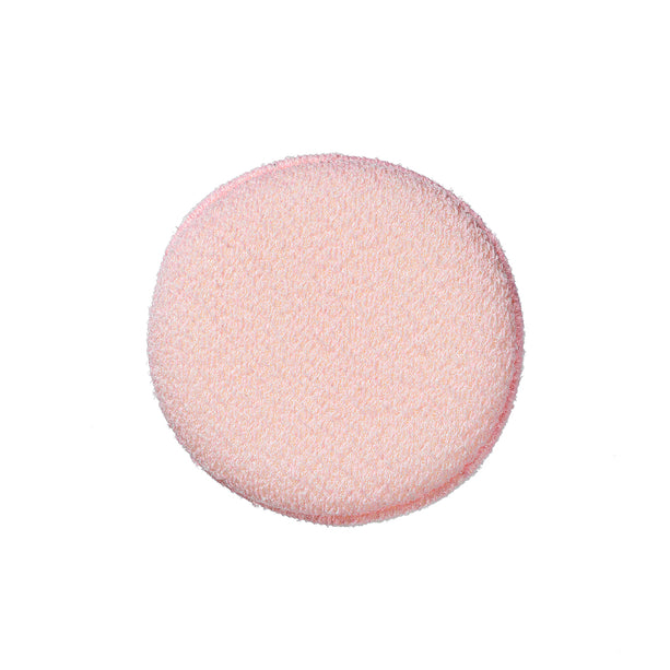 Organic Cotton Exfoliating Hydro Sponge - Round - Pink