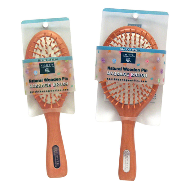Natural Wooden Pin Massage Brush