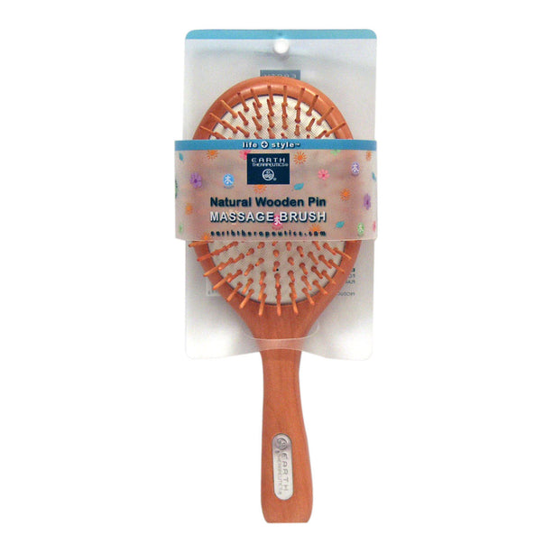 Natural Wooden Pin Massage Brush
