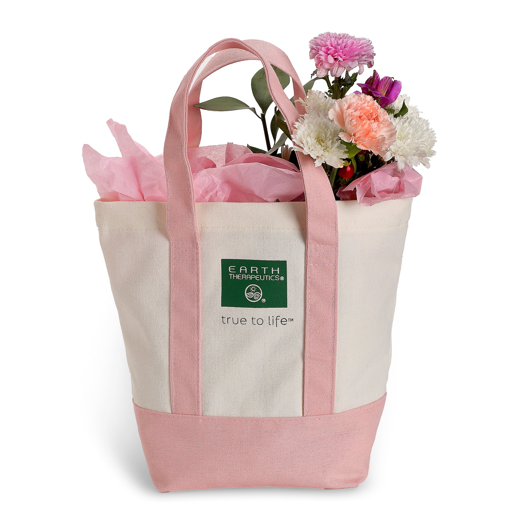 Mini Tote Bag - Pink - NEW – Earth Therapeutics