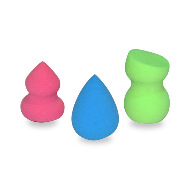 Three Pack Precisso Cosmetic Blenders  Mini Sponges Makeup Blenders –  Earth Therapeutics