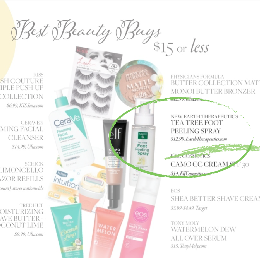 Tea Tree Foot Peeling Spray - BELLA Magazine Award Winner