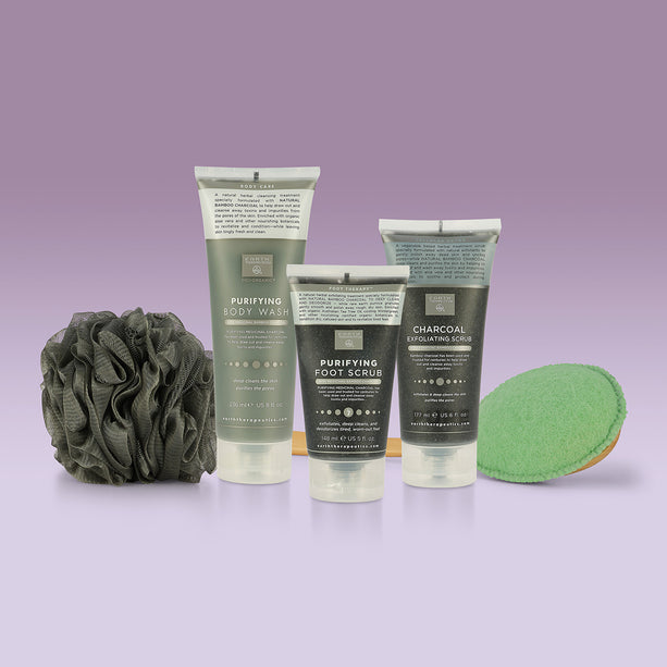 Charcoal Mesh Exfoliator