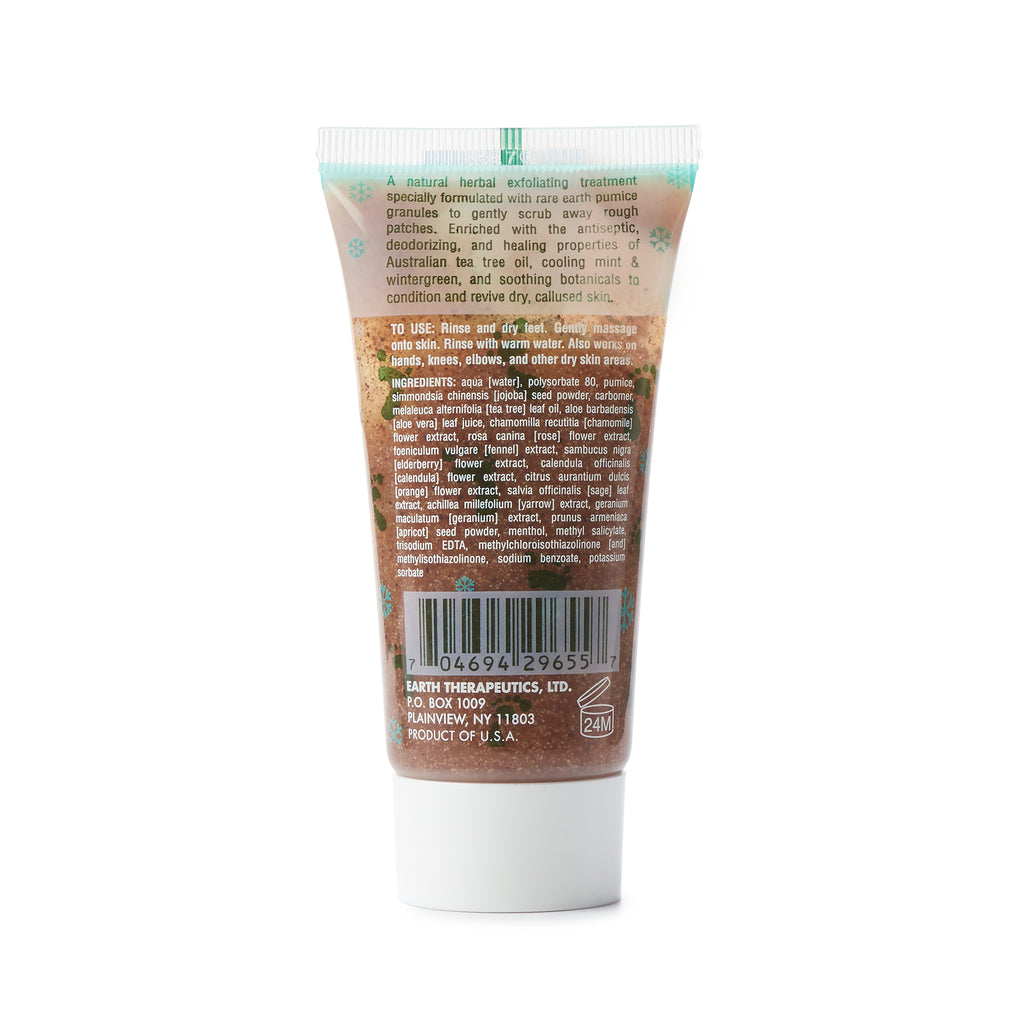 Tea Tree Oil Cooling Foot Scrub- trial Back