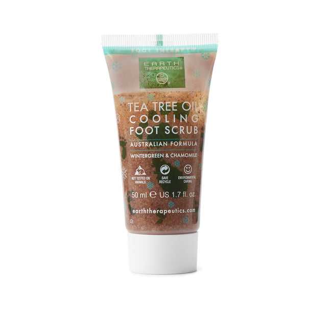 Tea Tree Oil Cooling Foot Scrub- trial Front