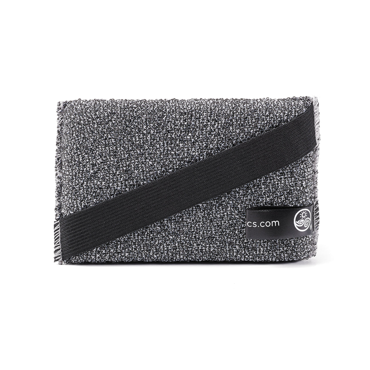 Charcoal Rectangular Exfoliating Sponge