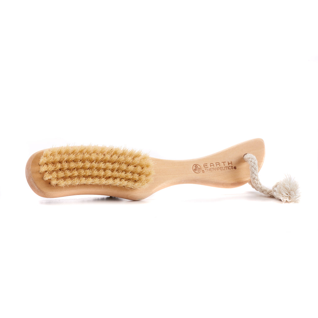 Soft Natural Sierra Pumice Brush With Contour Handle