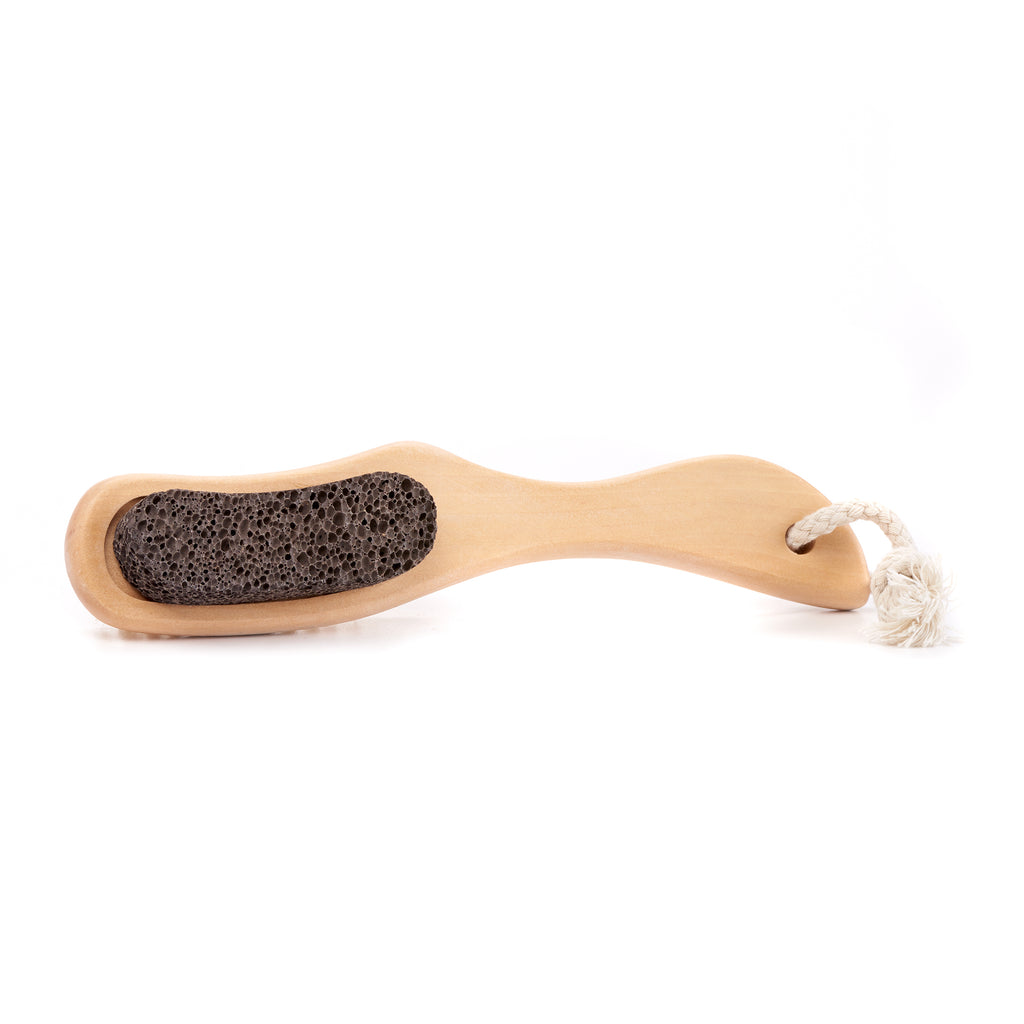 Foot Smoothing Pumice Brush With Contour Handle