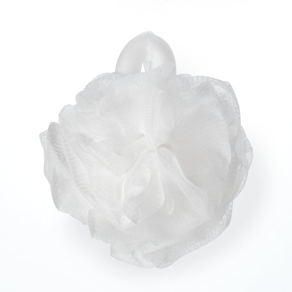White Hydro Body Sponge with Hand Strap