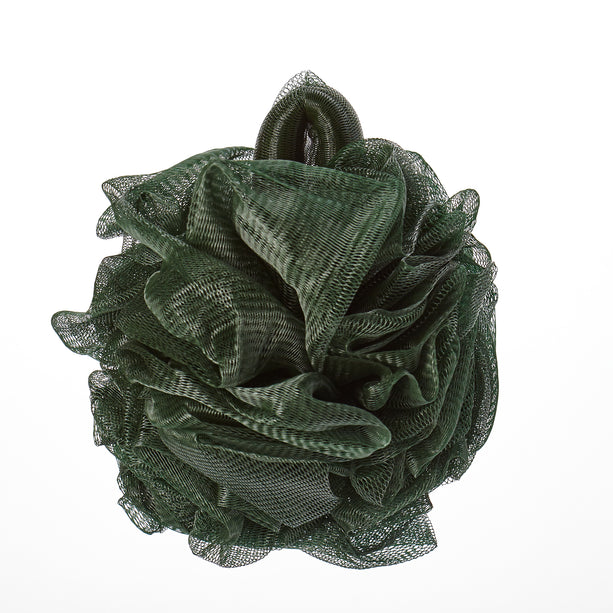 Dark Green Hydro Body Sponge with Hand Strap