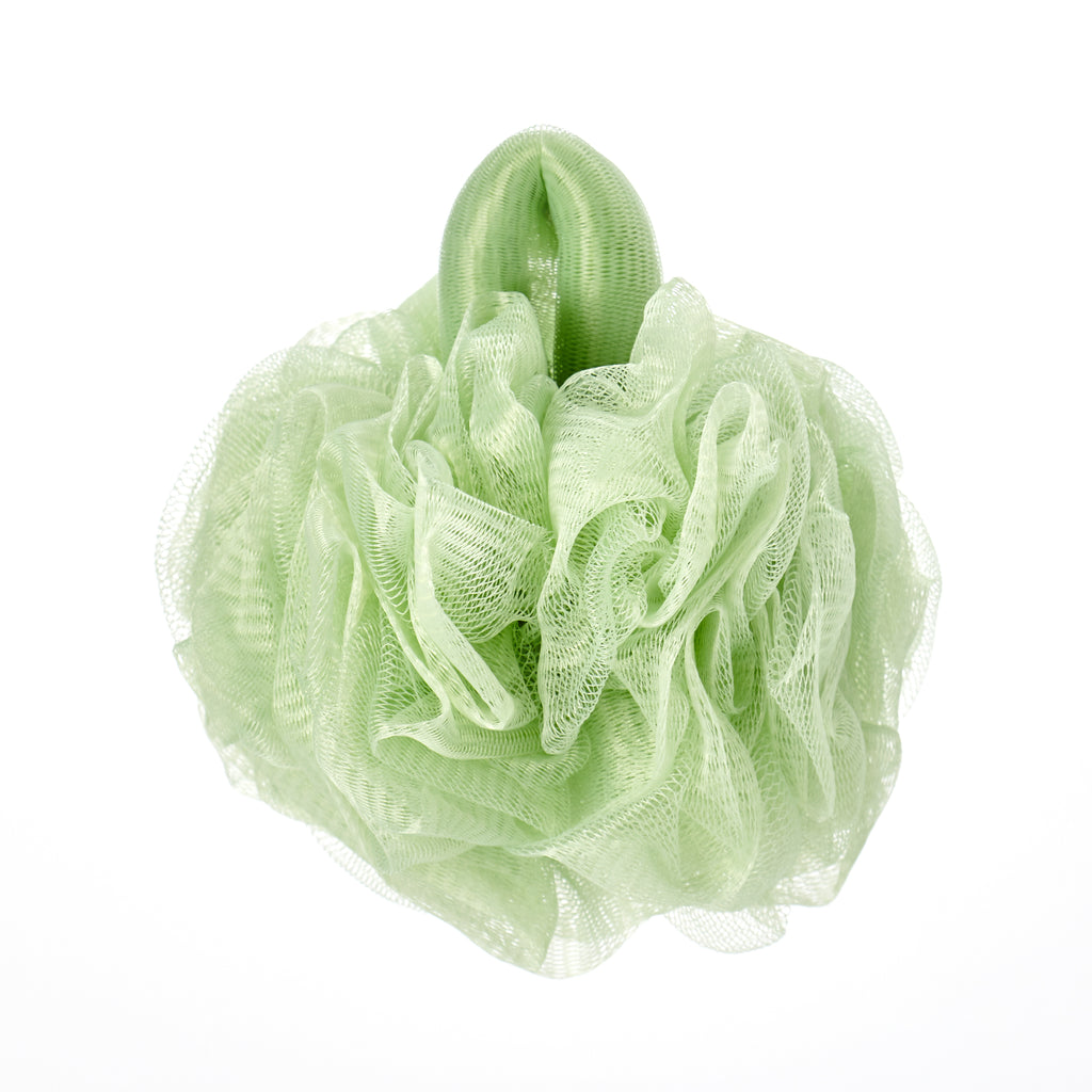 Light Green Hydro Body Sponge with Hand Strap