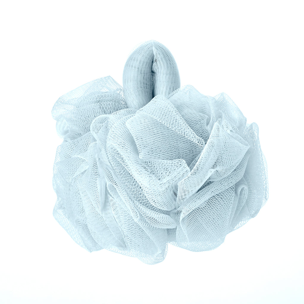 Light Blue Hydro Body Sponge with Hand Strap