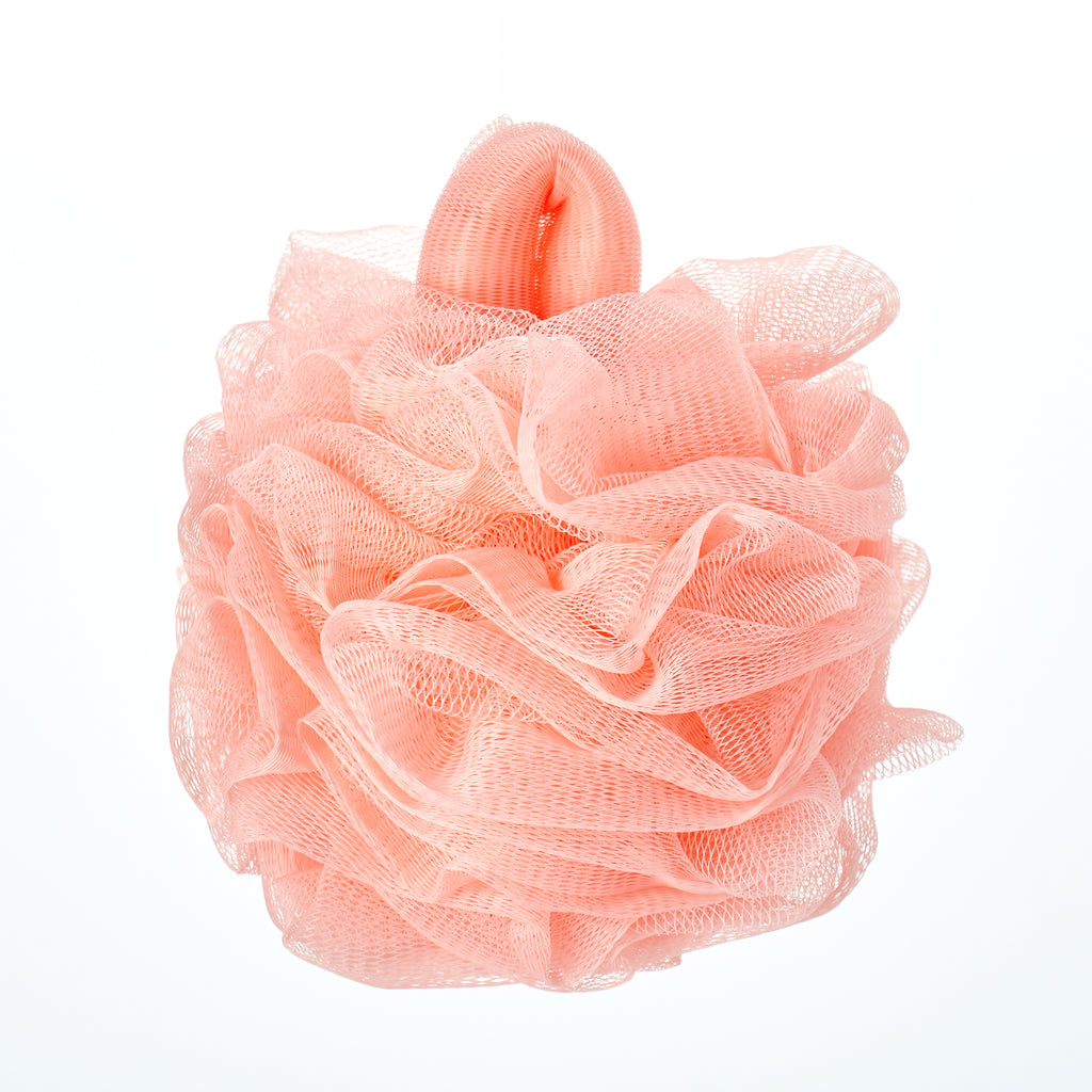 Peach Hydro Body Sponge with Hand Strap