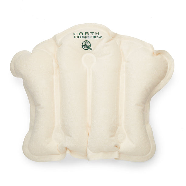 Terry Covered Bath Pillow - Natural