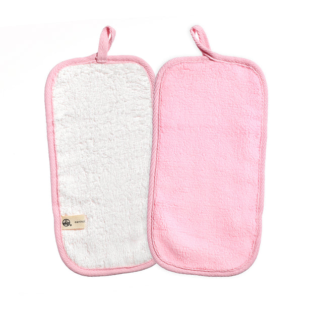 Organic Cotton Makeup Removing Cloth - Pink