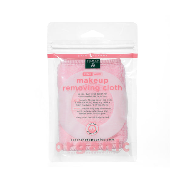 Organic Cotton Makeup Removing Cloth - Pink
