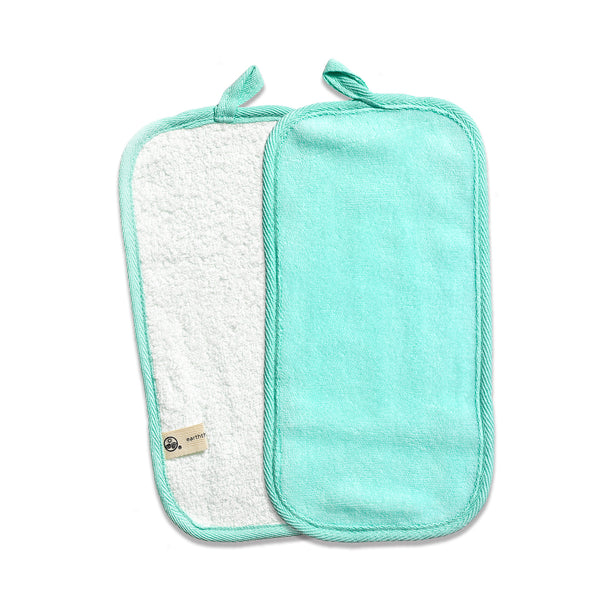 Organic Cotton Makeup Removing Cloth - Green