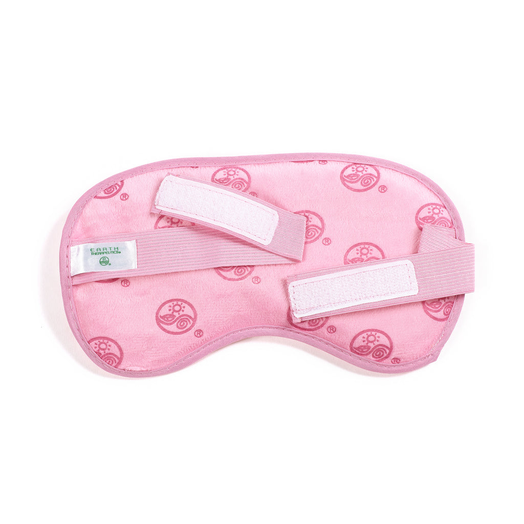 Gel Bead Sleep Mask - Pink gel beads-pink-back