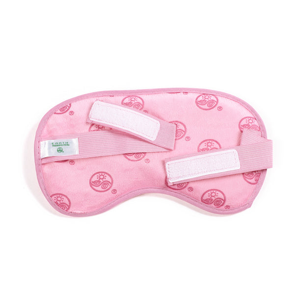 Gel Bead Sleep Mask - Pink gel beads-pink-back