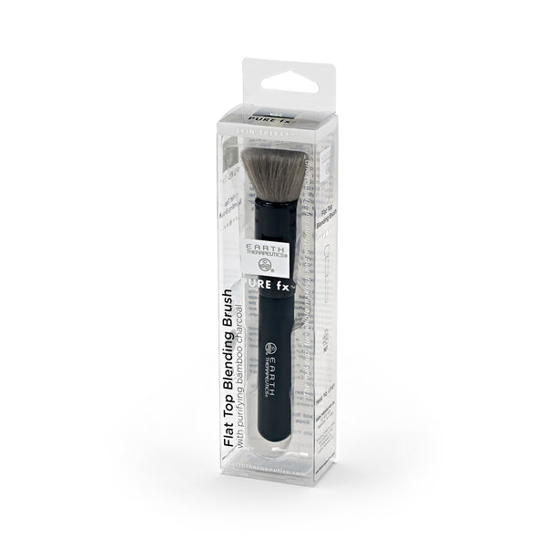 Flat Top Blending Brush - Charcoal