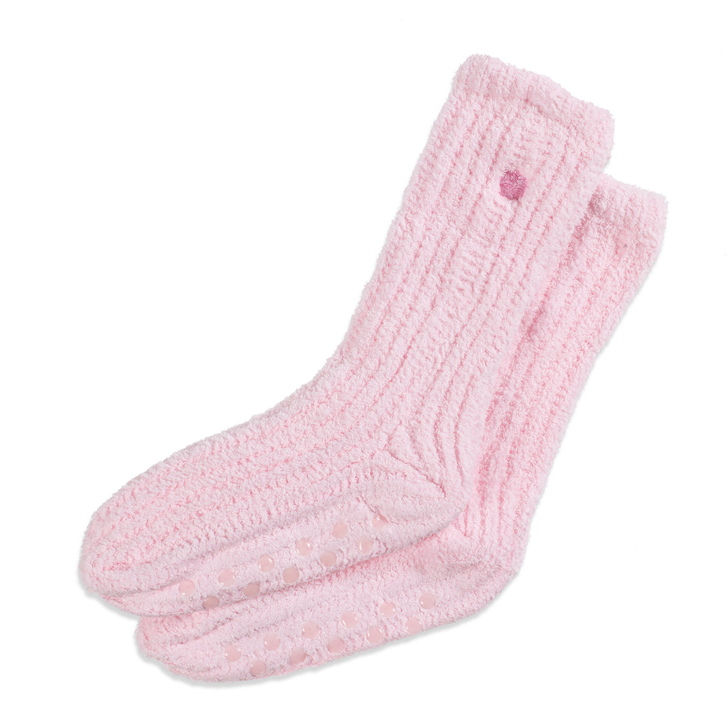Pink Natural Cozy Socks with Shea Butter