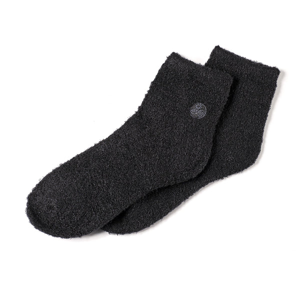 Light Black Moisturizing Aloe Socks