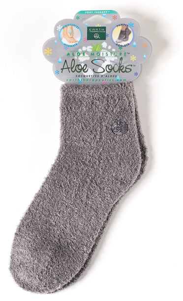 Grey Aloe Infused Socks For Women
