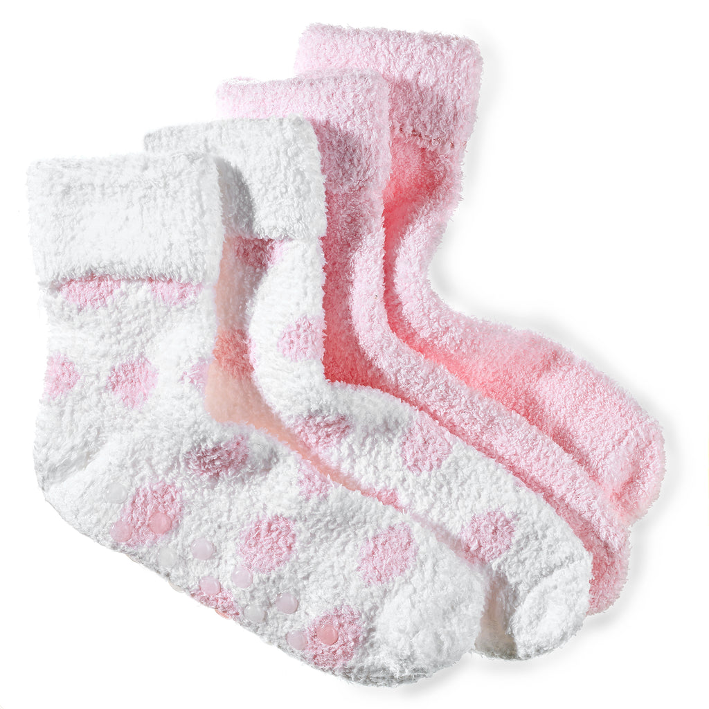 Light Pink Therasoft Moisturizing Socks