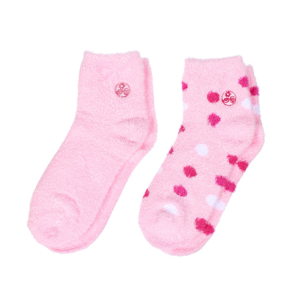 Gentle Pink Aloe socks - Double Pack Socks
