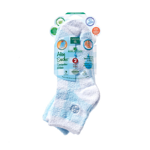 Aloe Vera Infused Socks - 2 Pack