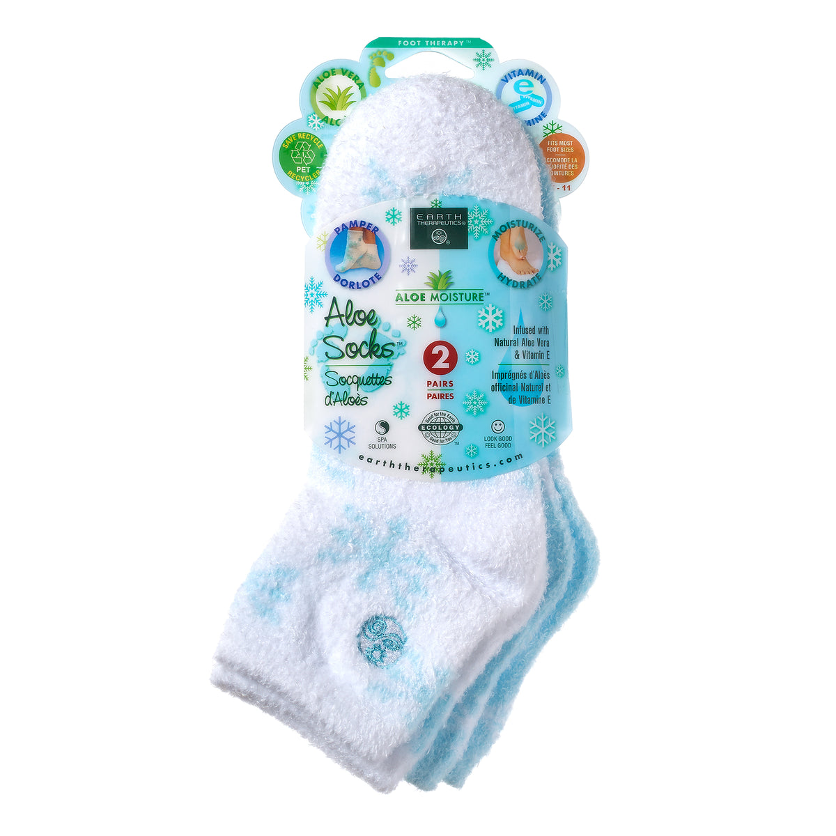 Aloe Socks - 2 Pack
