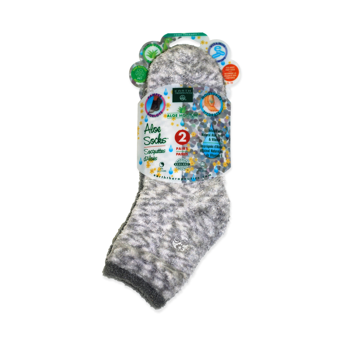 Aloe Socks - 2 Pack
