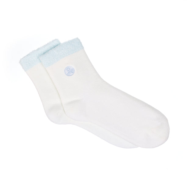 Cozy Blue Thermal Double Layer Socks