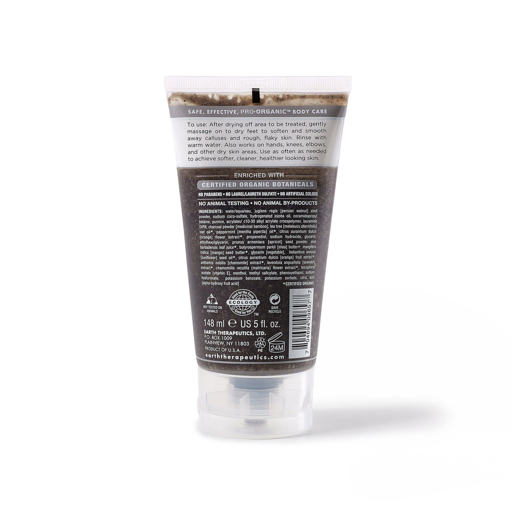 Smooth Charcoal Purifying Foot Scrub