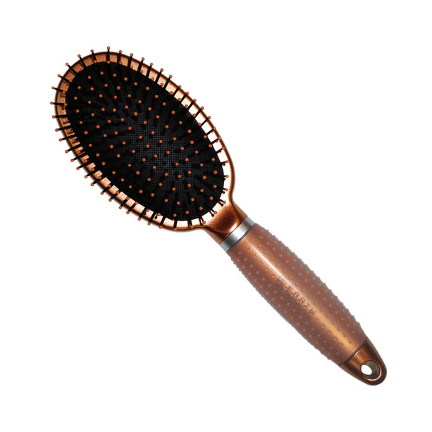 Silicone Metallic Softgrip Grooming Brush
