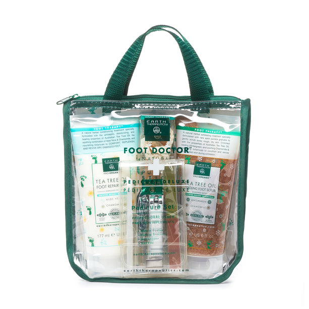 "Foot Doctor" Pedicure Deluxe Kit and travel bag