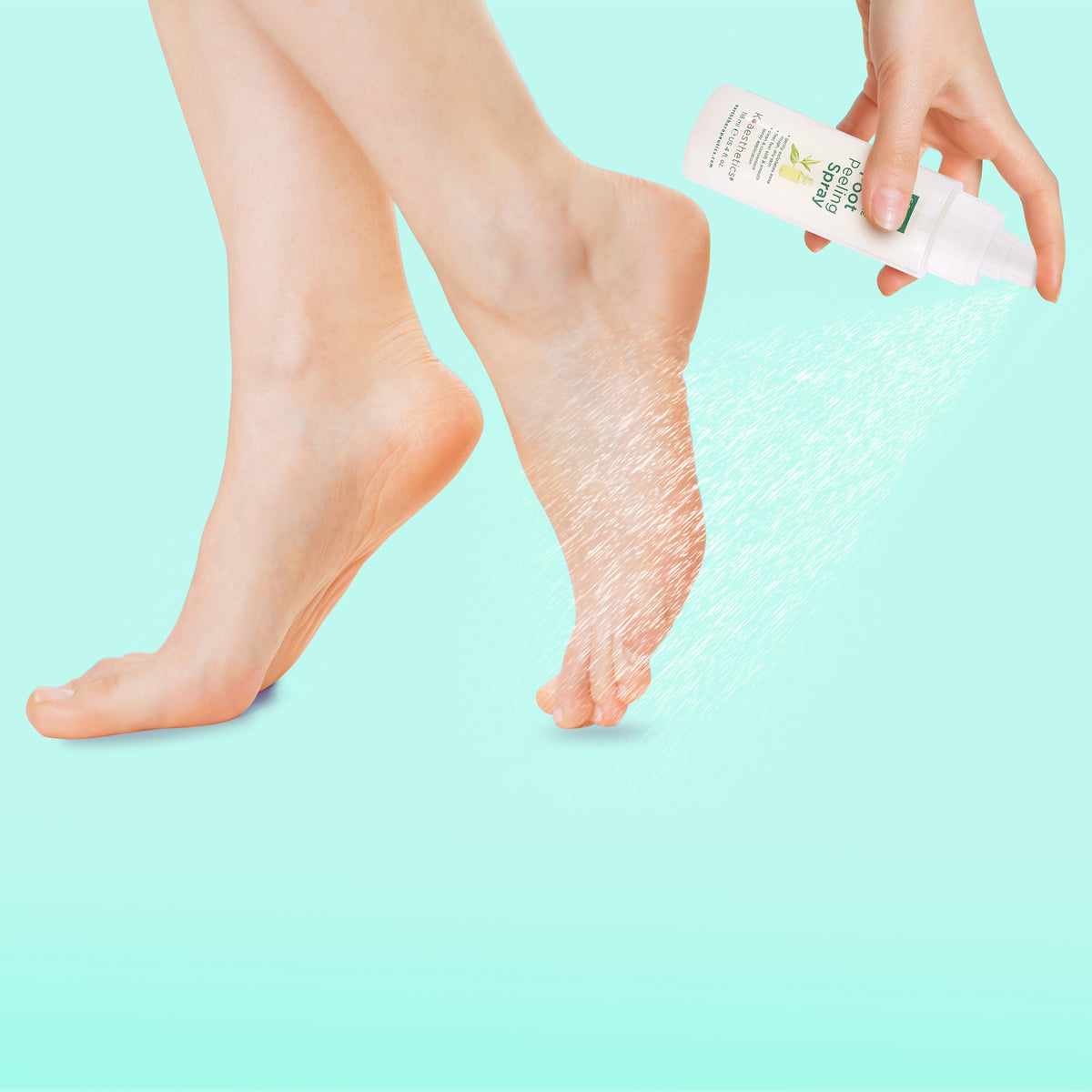 Tea Tree Foot Peeling Spray - BELLA Magazine Award Winner