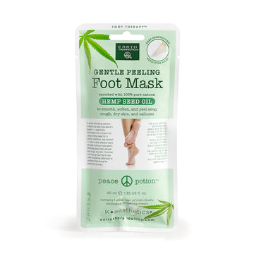 Gentle Peeling Foot Mask with Hemp Seed Oil