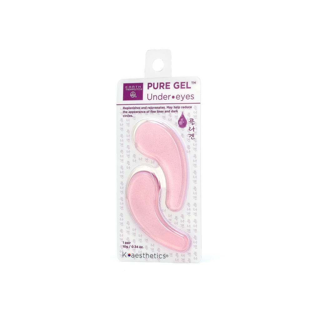 Earth Therapeutics Gold Pink Pure Gel Under Eye Patches