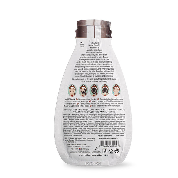 Skin Toning Charcoal Peel Off Mask