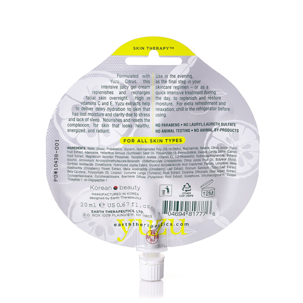 Yuzu Moisture Mask