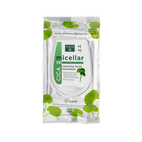 Cica Micellar Cleansing Facial Wipes | Super Gentle Cleansing
