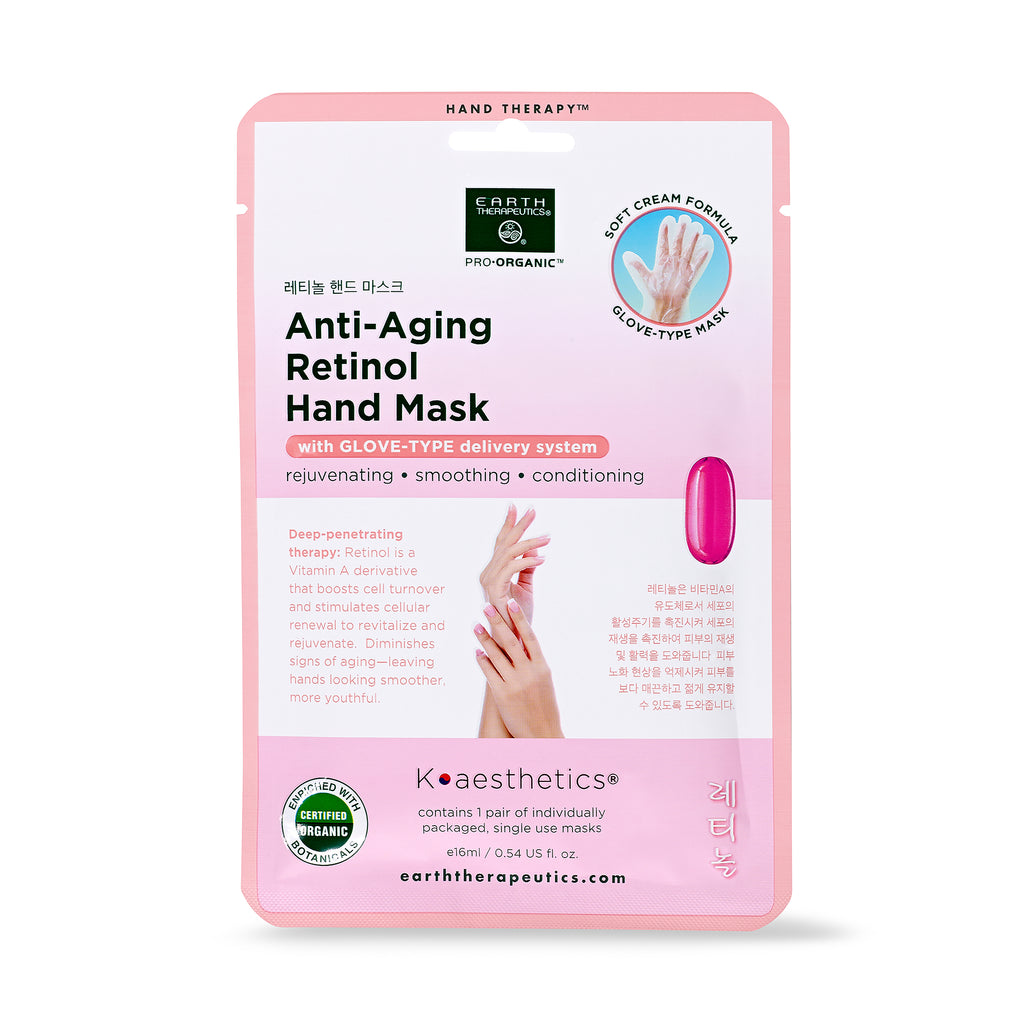 Single Use Retinol Anti Aging Hand Mask