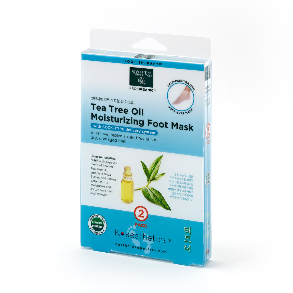 Tea Tree Oil Moisturizing Foot Mask For Damaged Feet