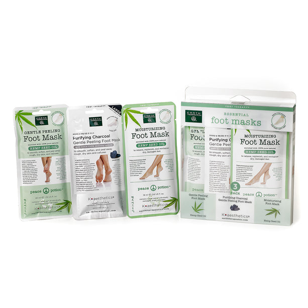Essential Foot Masks - 3 Pack