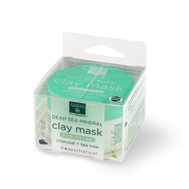 Charcoal & Tea Tree Dead Sea Mineral Clay Mask