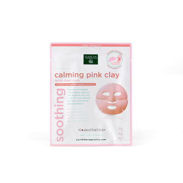 Calming Pink Clay Facial Sheet Mask